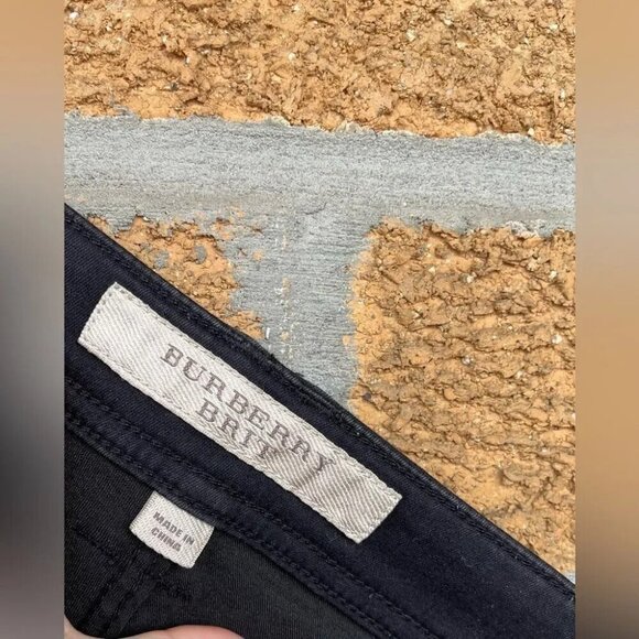 Burberry Brit Black skinny low rise jeans 30 - Picture 7 of 11